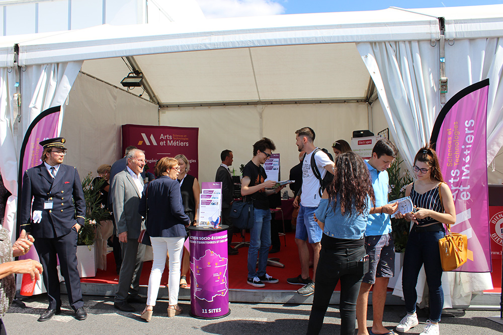 Le campus Arts et Métiers de Châlons présent à la Foire de Châlons ! Arts et métiers
